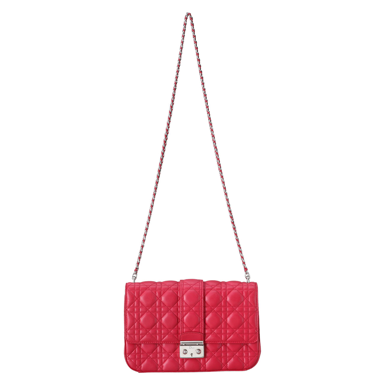 CHRISTIAN DIOR(USED)크리스찬 까나쥬 체인 플랩백